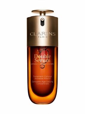 New in Box/Sealed Clarins Double Serum - Anti Aging + Anti Wrinkle Serum 75ml